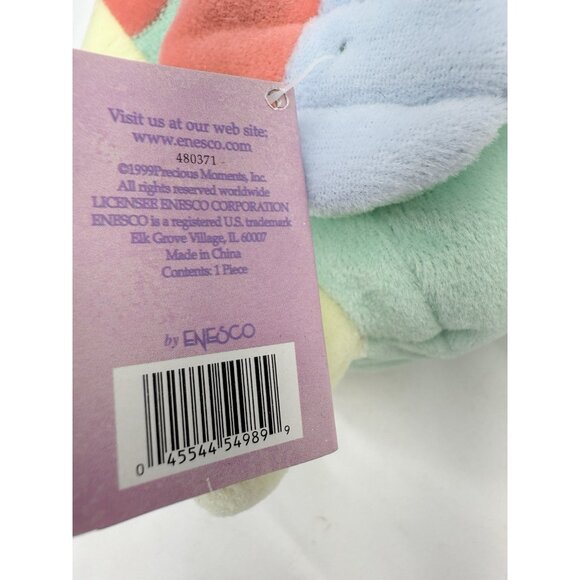 2 Enesco Precious Moments Tender Tails Plush Penguin And Parrot With Tags 6" - Picture 14 of 16